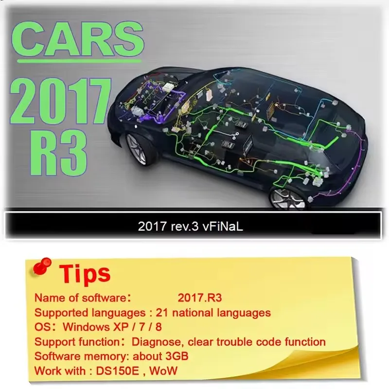 

Latest 2025 Del 2017.R3 phi with Keygen for Del+phi 150E Diagnostic Software with for Cars Truck multilanguage sofware download