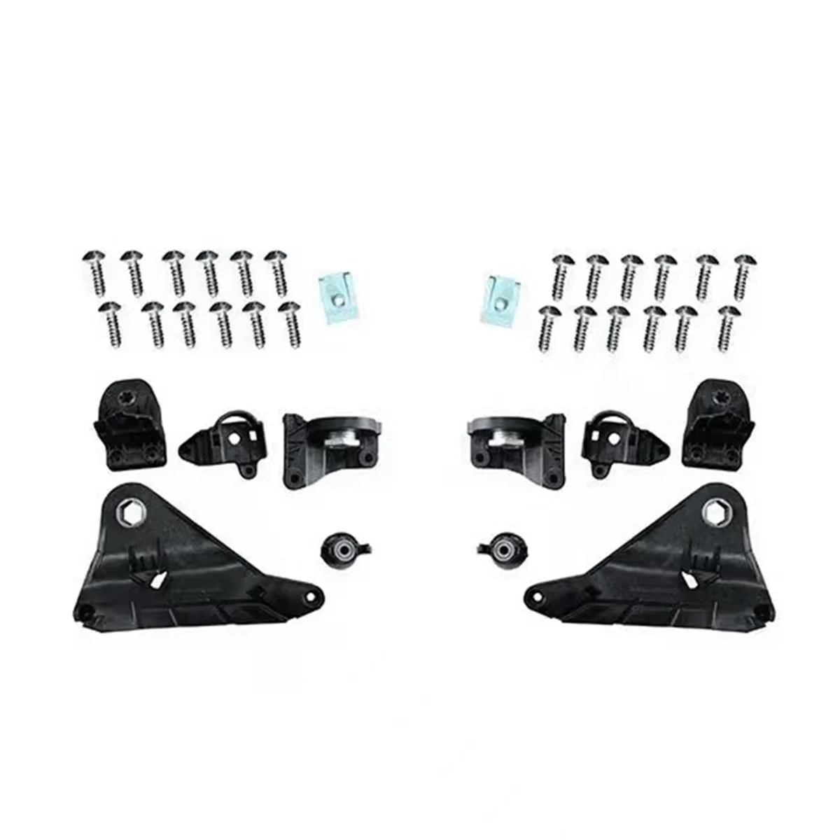 

1 пара комплектов кронштейнов для ремонта фар A 2068209700 A 2068209800 Для Mercedes-Benz C Class W206 2022-2024 Фара с фиксированным когтем