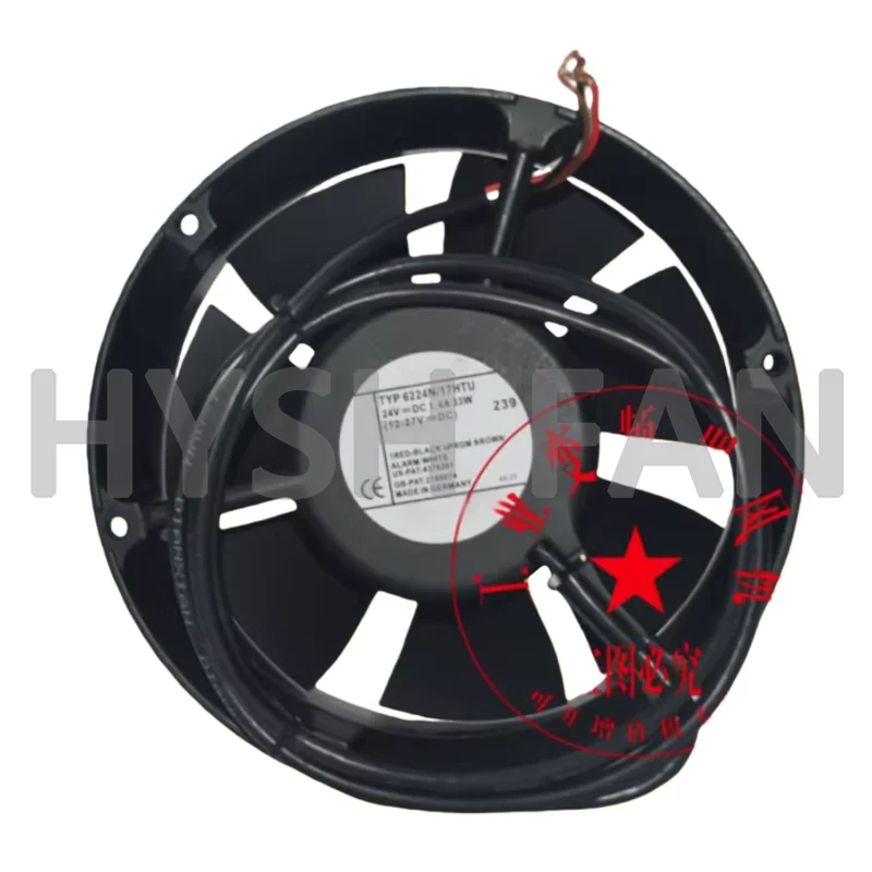 Brand-new Cooling Fan 6224N/17HTU 4-wire Industrial Fan