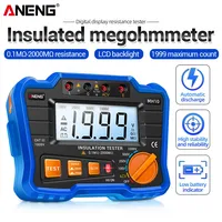 ANENG MH10 Digital Megohmmeter Meter 100/250/500/1000V Insulation Earth Resistance Meter Tester cable Voltmeter Meter