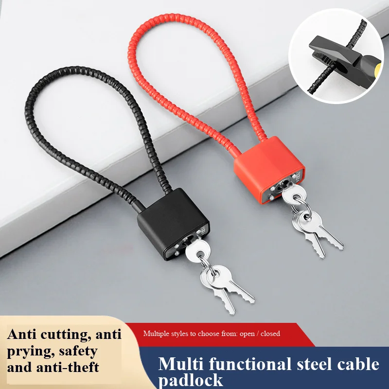 Weatherproof Outdoor Lock for Gym Lockers and Storage Units Heavy Duty Padlock with Keys Secure Cabinet Lock for Dormitory