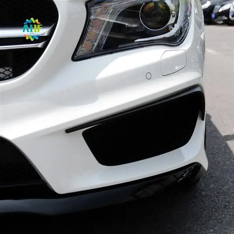 

A11F-автомобильный передний бампер, спойлер, накладка для Mercedes W117 C117 CLA Class CLA45 CLA200 CLA220 CLA250 CLA260 AMG 2013-2015