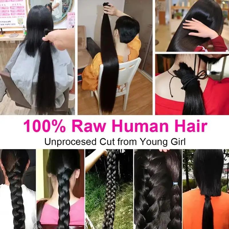 Unbehandeltes Burmesisches Lockiges Echthaar-Bündel Vietnamesisches Rohes 100% Echthaar-Extensions für Frauen Federnde Locken Natürliche Farbe # 1B – Detail 22