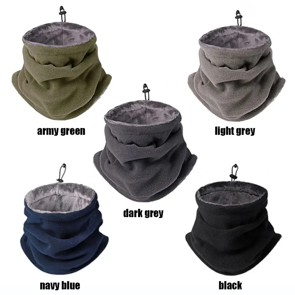 Winter MotorcycleWarm Mask Men Women Fleece Neck Outdoor Warmer Windproof Scarf Camping Hiking Balaclava Cycling Face Mask image 3