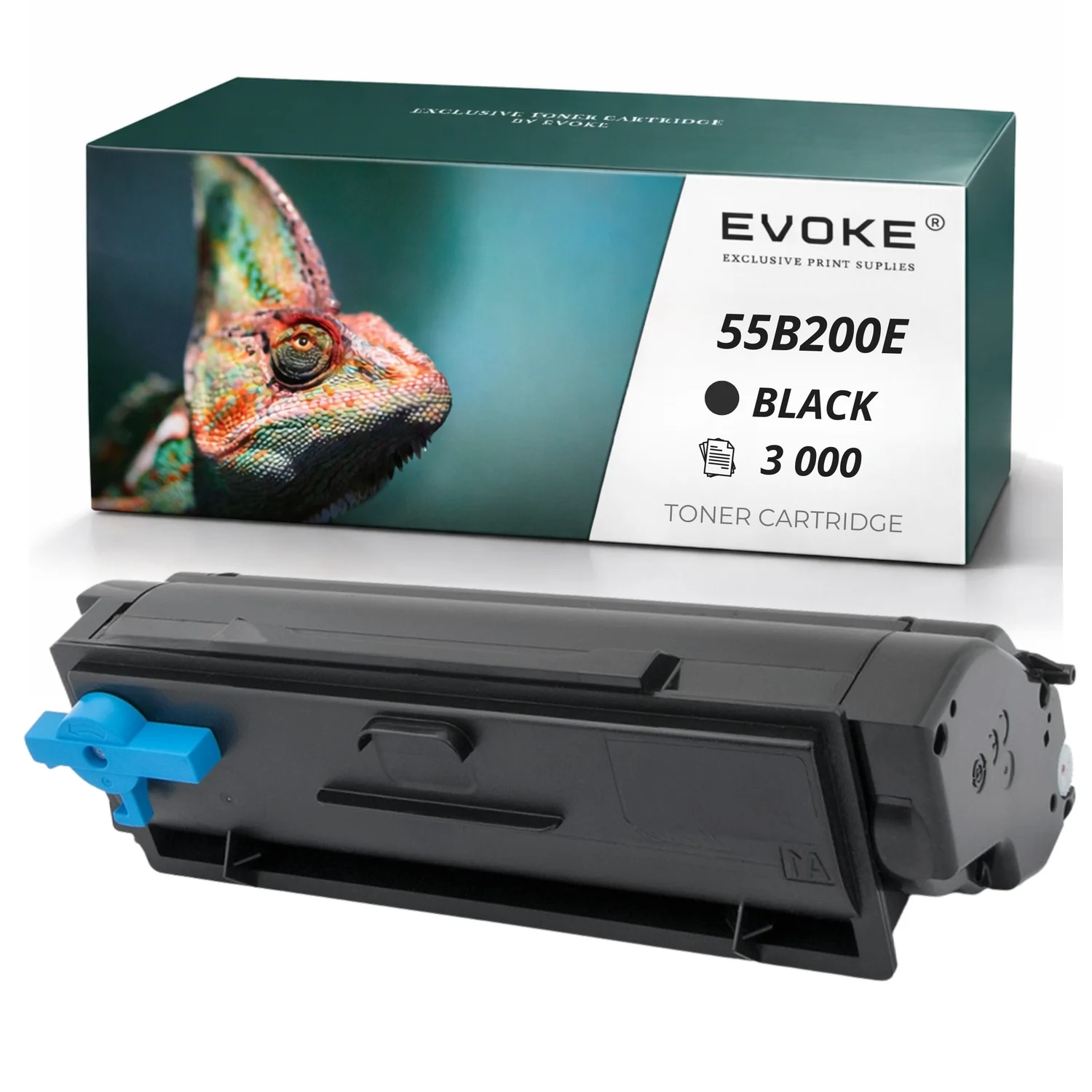 Evoke Compatibele Toner voor Lexmark 55B2000 55B200E Zwart 3000 Pagina's Ms331Dn Ms431Dw Mx431Adn Ms431Dn
