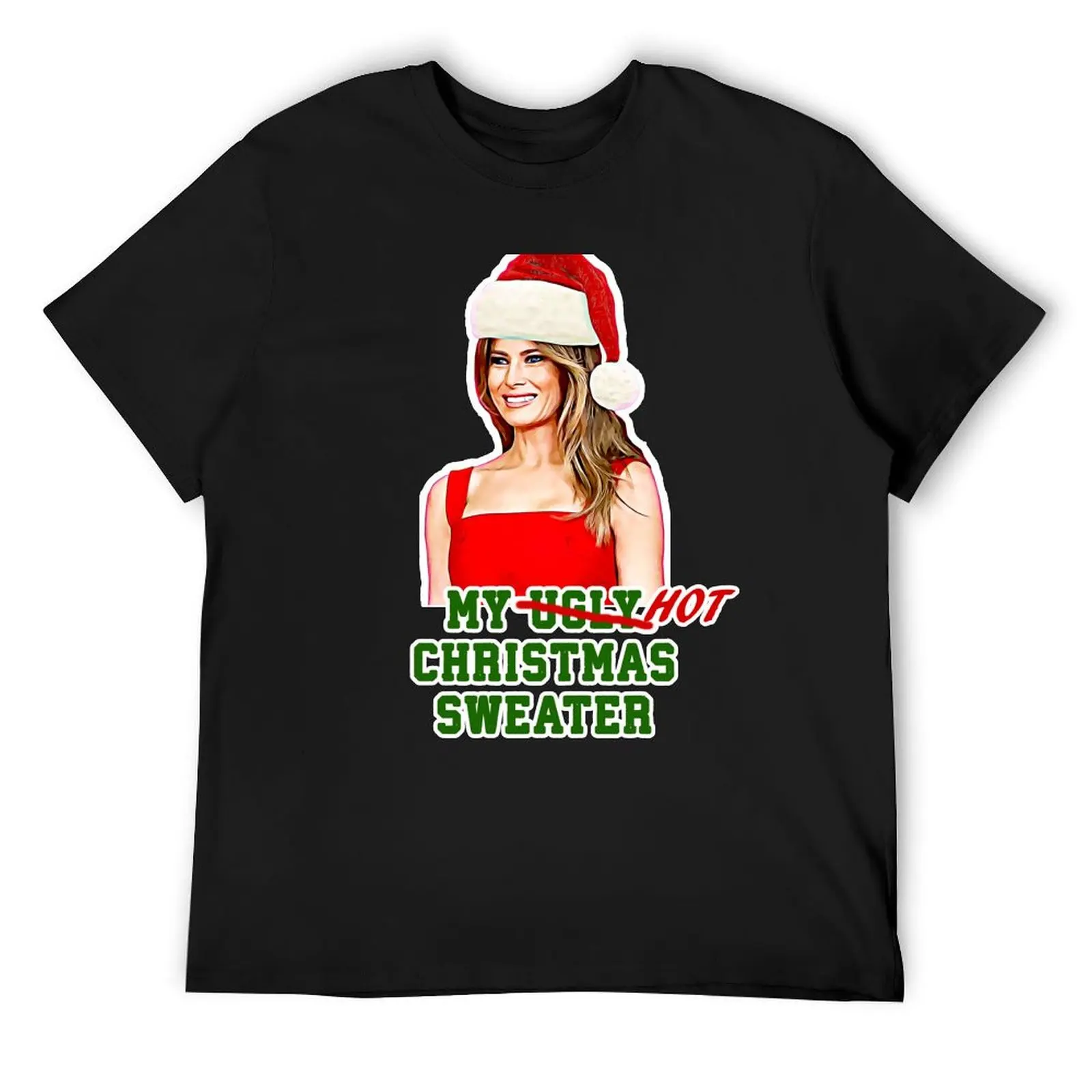 

Melania Trump Hot Ugly Christmas Sweater T-Shirt