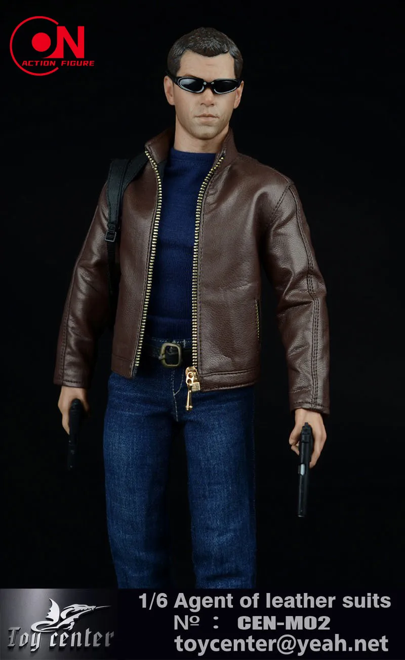 مركز ألعاب-بدلة ملابس جلدية للرجال ، مجموعة كاملة من الملحقات ، تناسب 12 بوصة ، شكل حركة ، دمى الجسم ، جندي ، وكيل #4
