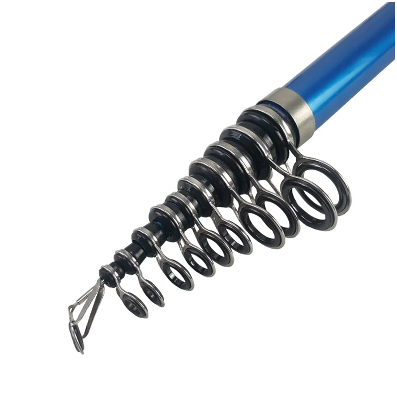 

ISO Telescopic Fishing Rod HIGH CARBON EVA Handle FAST ACTION LOW PITCH