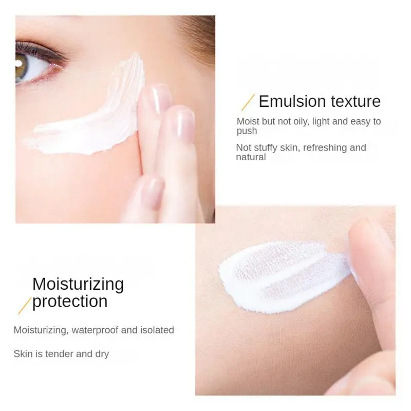 Sunscreen Cream Refreshing No Sticky Sun Resistant Clear Sun Screen Moisterizing Sun Protector Solar Face Care Skin Cosmetics