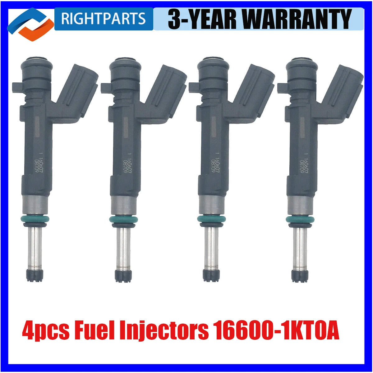 

16600-1KT0A Fuel Injectors For Nissan Versa 1.6L 2012 2013 2014 2015 2016 2017 2018 2019 Versa Note 2014 2015 2016 166001KT0A