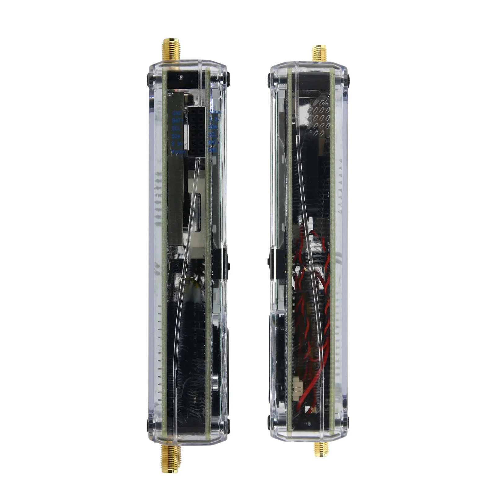 HAMGEEK R10C + H4 HackRF One R10C V2.0.x SDR Rádio MAX2837 e Portapack H4 com 5 Antenas