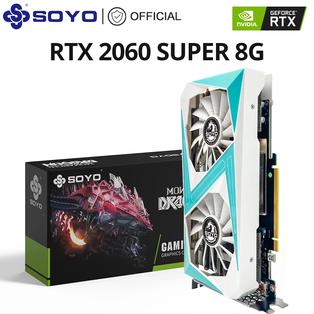 SOYO World Premiere Nvidia Geforce RTX 2060 SUPER GDDR6 8G