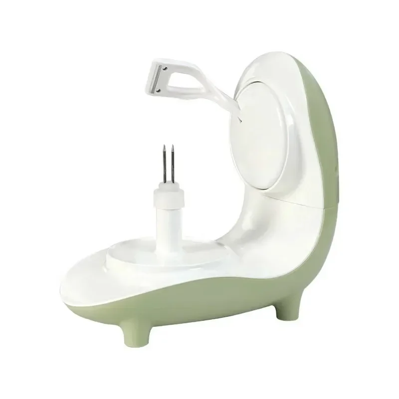 For Wireless Electric Fruit & Vegetable Peeler Auto Rotating Peeling Machine USB Rechargeable for Apple Pear Electric Peeler