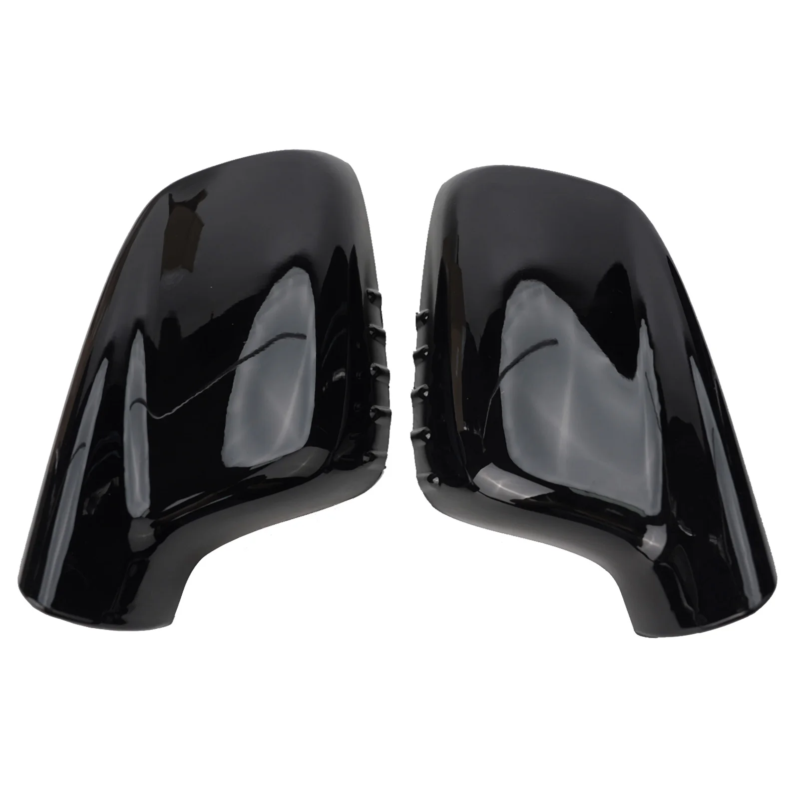 

Accessories Mirror Covers Cap E46 E65 E66 ABS Plastic Side Door Wing Mirror Cover Useful Brand New High Quality