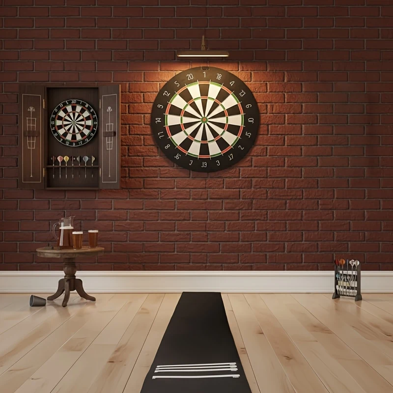 VIKAMA Professional Dart Target Mat, With Steel Tip Protective Carpet, Anti-Slip Dart Training Mat, Home Decoration