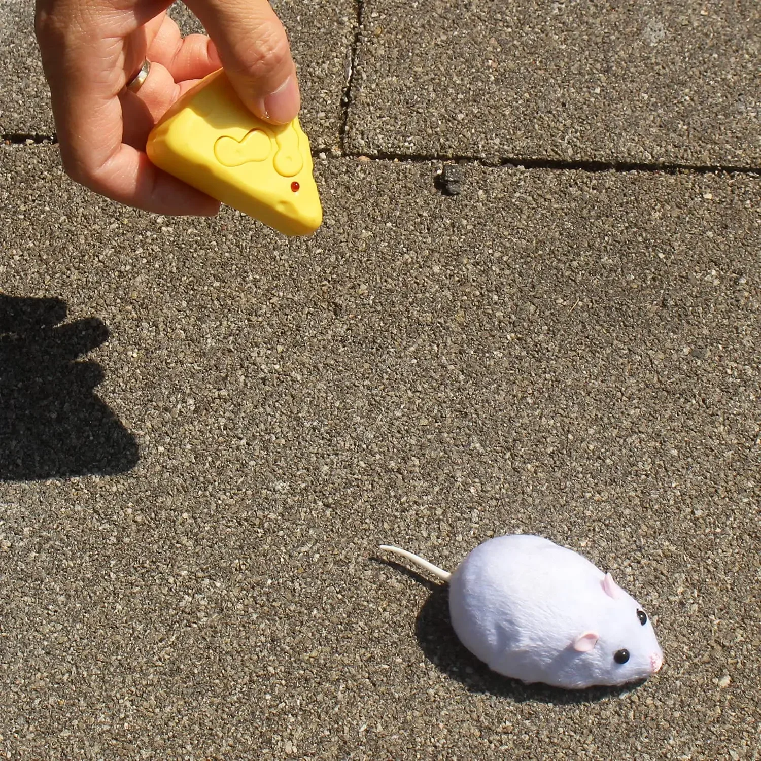 لعبة الفئران الكهربائية الصغيرة RC - جهاز التحكم عن بعد بالأشعة تحت الحمراء محاكاة الفئران مخيف المزحة نكتة خدعة لعبة للقطط والكلاب والأطفال كلعبة الحيوانات الأليفة الإلكترونية