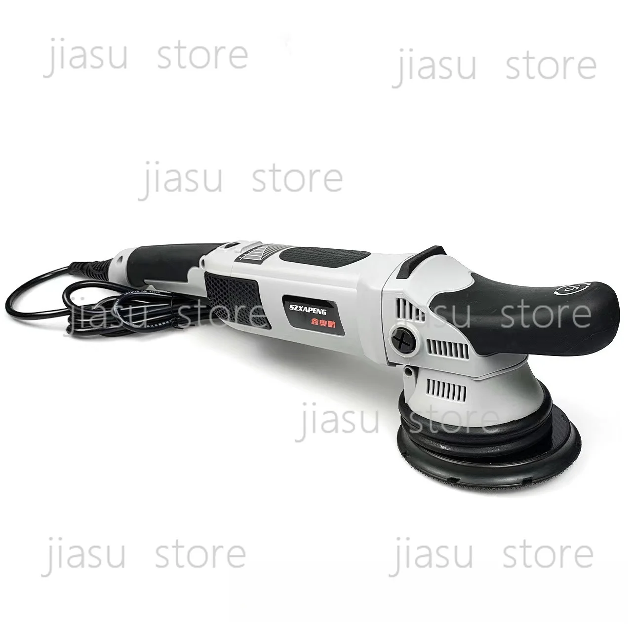 Dual Action Orbital Polishing Machine, 5/6 Inch Car Buffer for Waxing Glazing, Vertical & Horizontal Operation