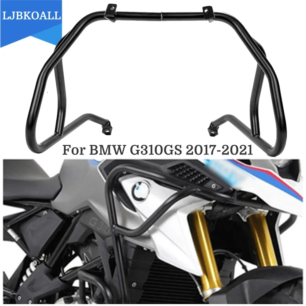 

2018 2019 2020 G310 GS Motorcycle Highway Engine Guard Crash Bar Protection For BMW G310GS 2017-2021 Upper Frame Bumper