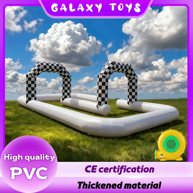 

Inflatable Track The most popular inflatable car race track suitable for game activities