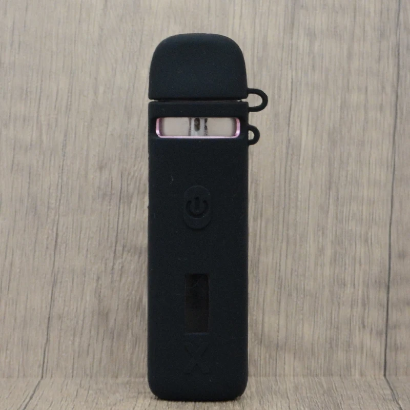 Uwell-حافظة جلد بنسيج سيليكون لـ Uwell Caliburn X ، غطاء مطاطي واقي ناعم بحبل