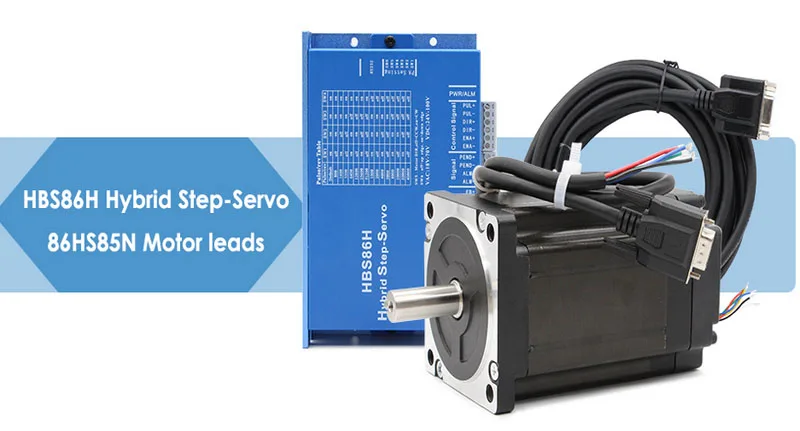 Nema 34 8.5N.m Closed Loop Stepper Motor kit HBS86H + 86HS8.5N
