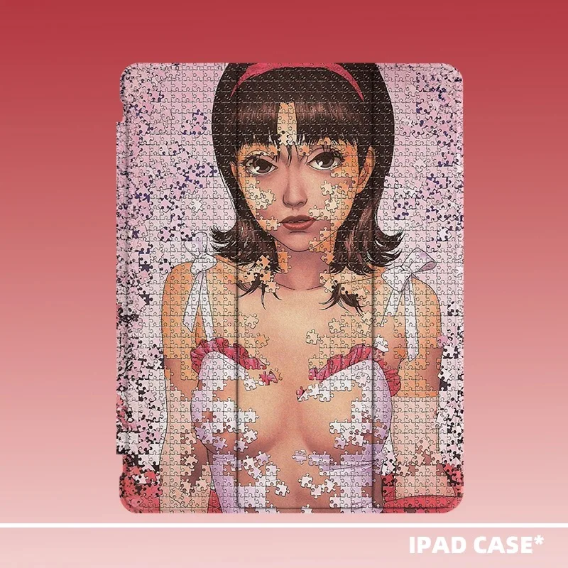 

Suitable for iPad, three-fold, acrylic material, protective case