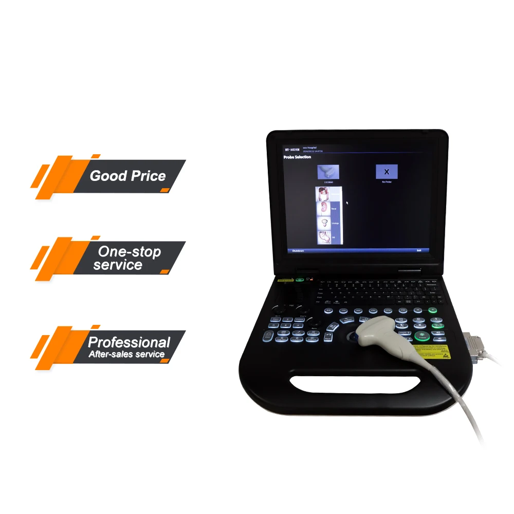 

Portable 12 Inch Screen Full Digital Laptop Color Doppler Ultrasound Machine Ultrasonic Diagnostic System for Pet