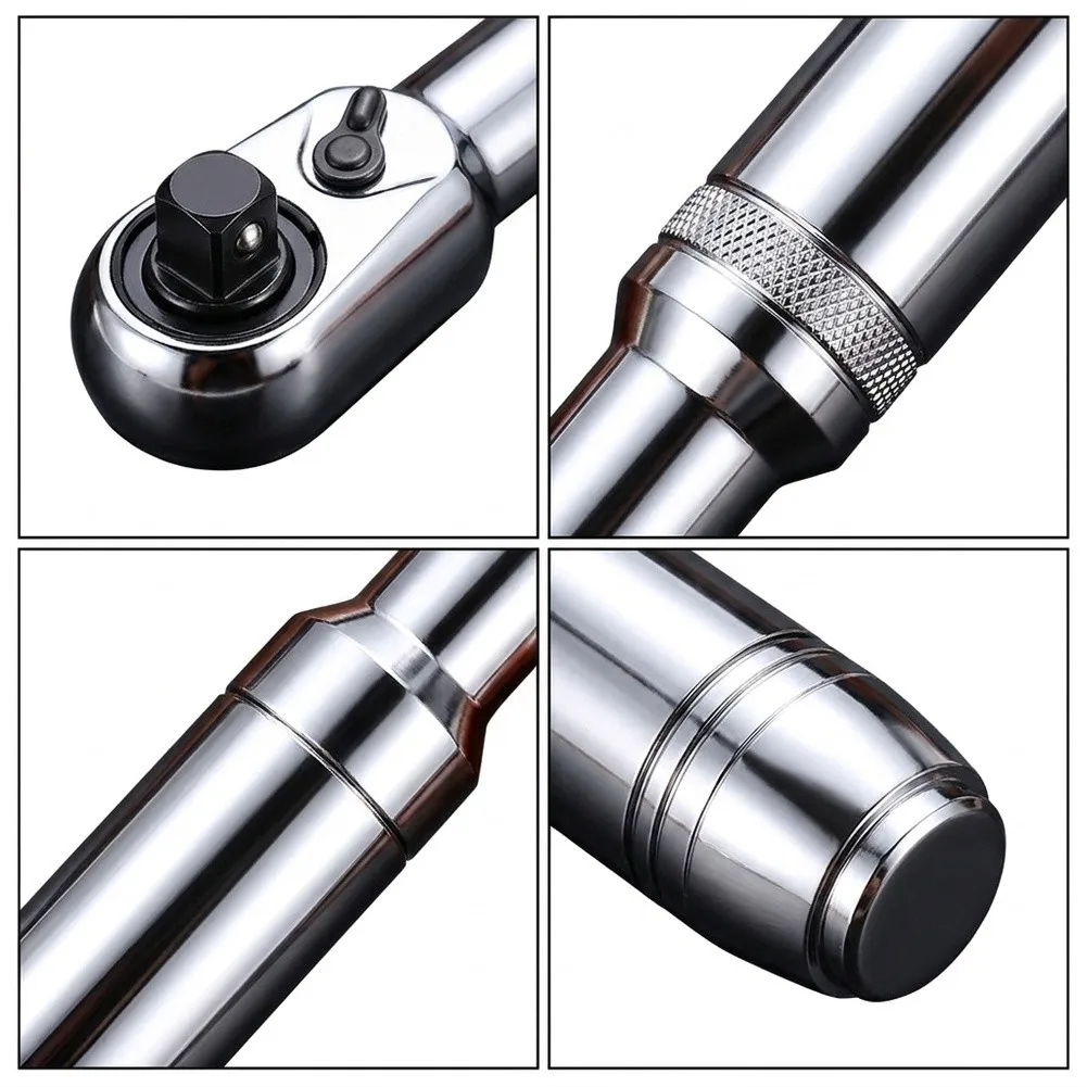 Chrome Vanadium Steel Ratchet Wrench Featuring 72-Tooth Design for Faster Cycling in Repetitive Maintenance Work