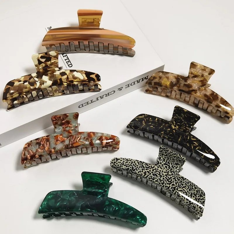 Ywyhj große koreanische Art Haar klaue bunte Hai fangen Haar klaue Clip Haarschmuck für Frauen Mädchen