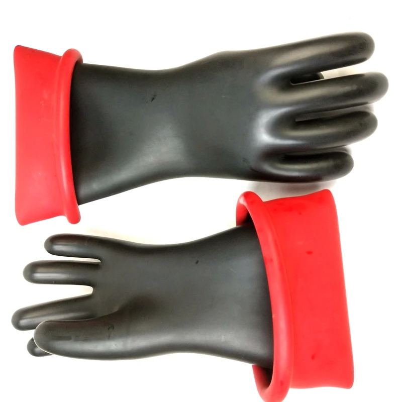 2025Guanti isolanti meccanici ad alta densità di classe 4 all'ingrosso Anti-taglio elettrico dal vivo resistenti agli urti per la sicurezza elettrica