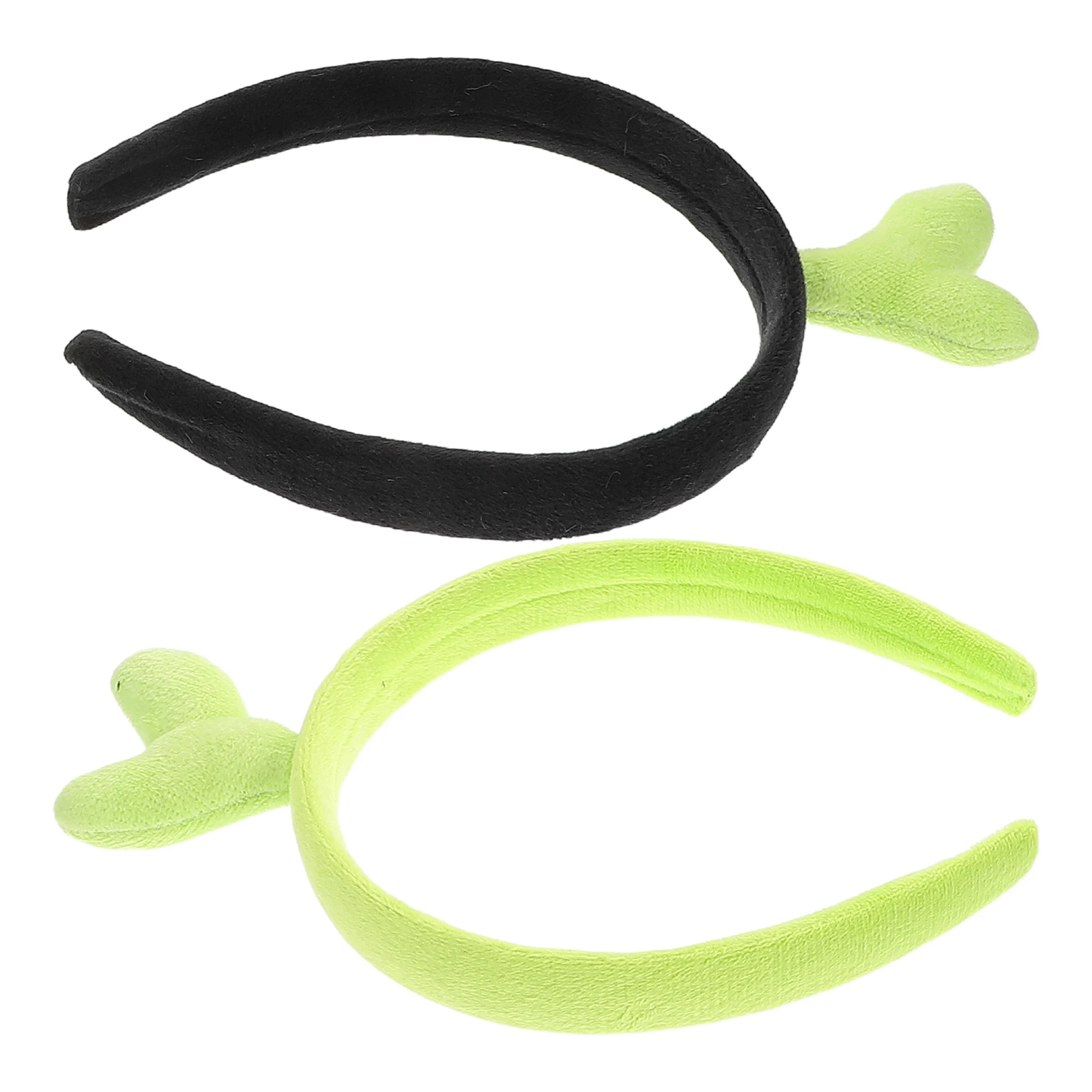 

2Pcs Bean Sprout Headband Seedling Hair Hoop Party Photo Booth Props Festival Hair Accessory for Girls Cosplay