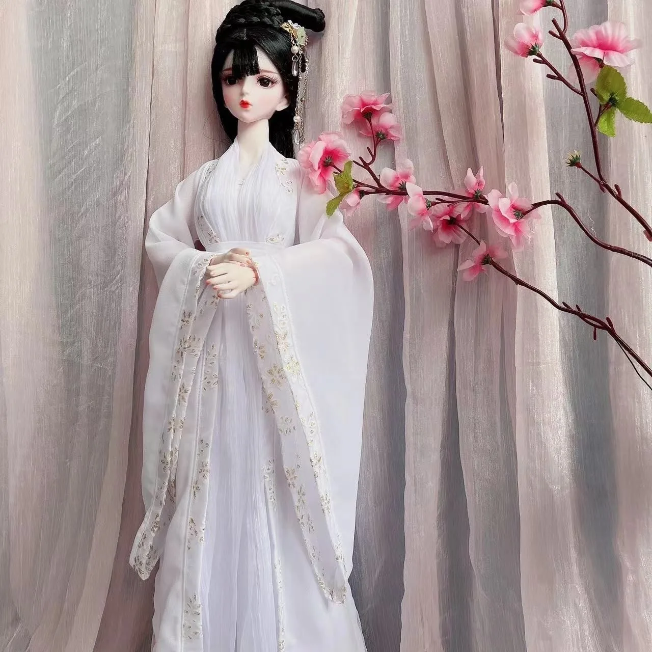 

Clothes for doll 60cm Yeluoli Debisheng 1/3 BJD doll dress ancient style female clothing with free shipping