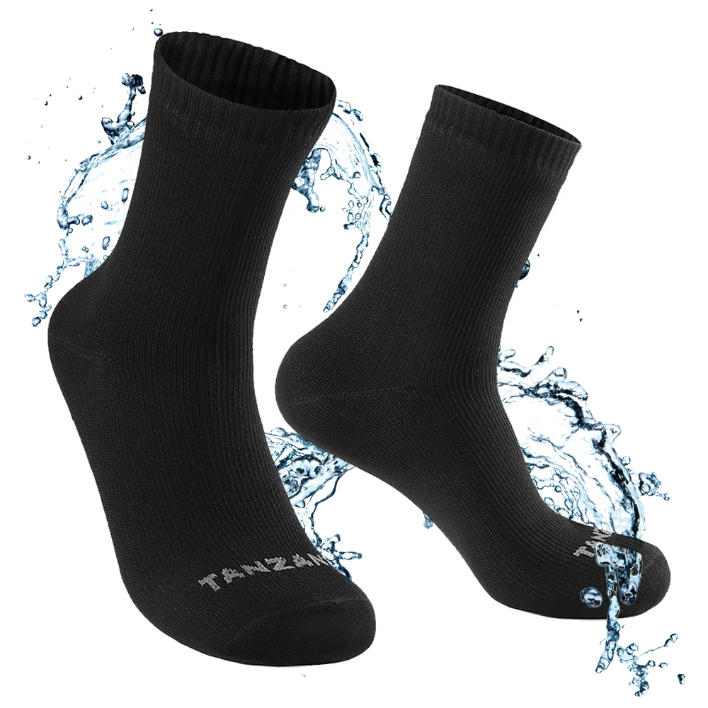 Outdoor Waterproof Socks for Men Breathable Hiking Wading Camping Winter Skiing Warm Moisture Wicking Sock PORELLE MEMBRANES