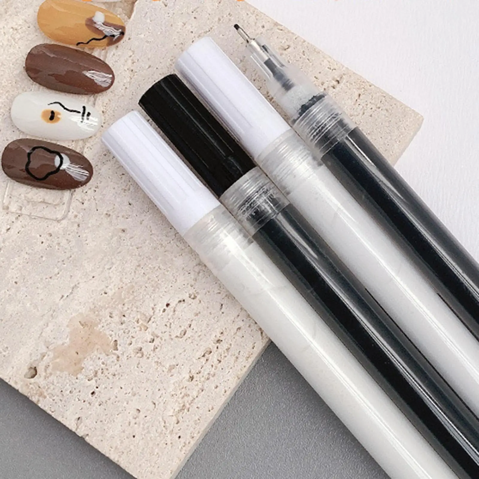 Nail Art Graffiti Pen Dot Painting Liner Brush for DIY Drawing Nail Supplies