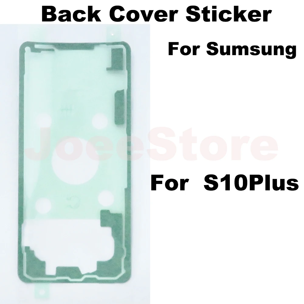 10pcs Back Battery Cover Door Sticker Adhesive For Samsung Galaxy S22 S21 S20 S10 S9 S8 Plus Ultra FE Back Waterproof Tape Glue