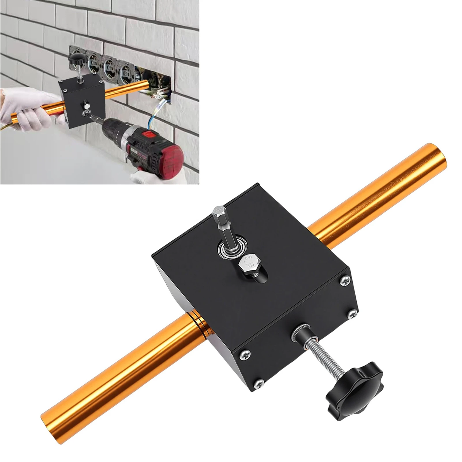 Automatic Wire Threading Device Wall Concealed Pipe Wiring Machine for 10mm Socket 3-8mm Cable Concealed Pipe Threading Tool