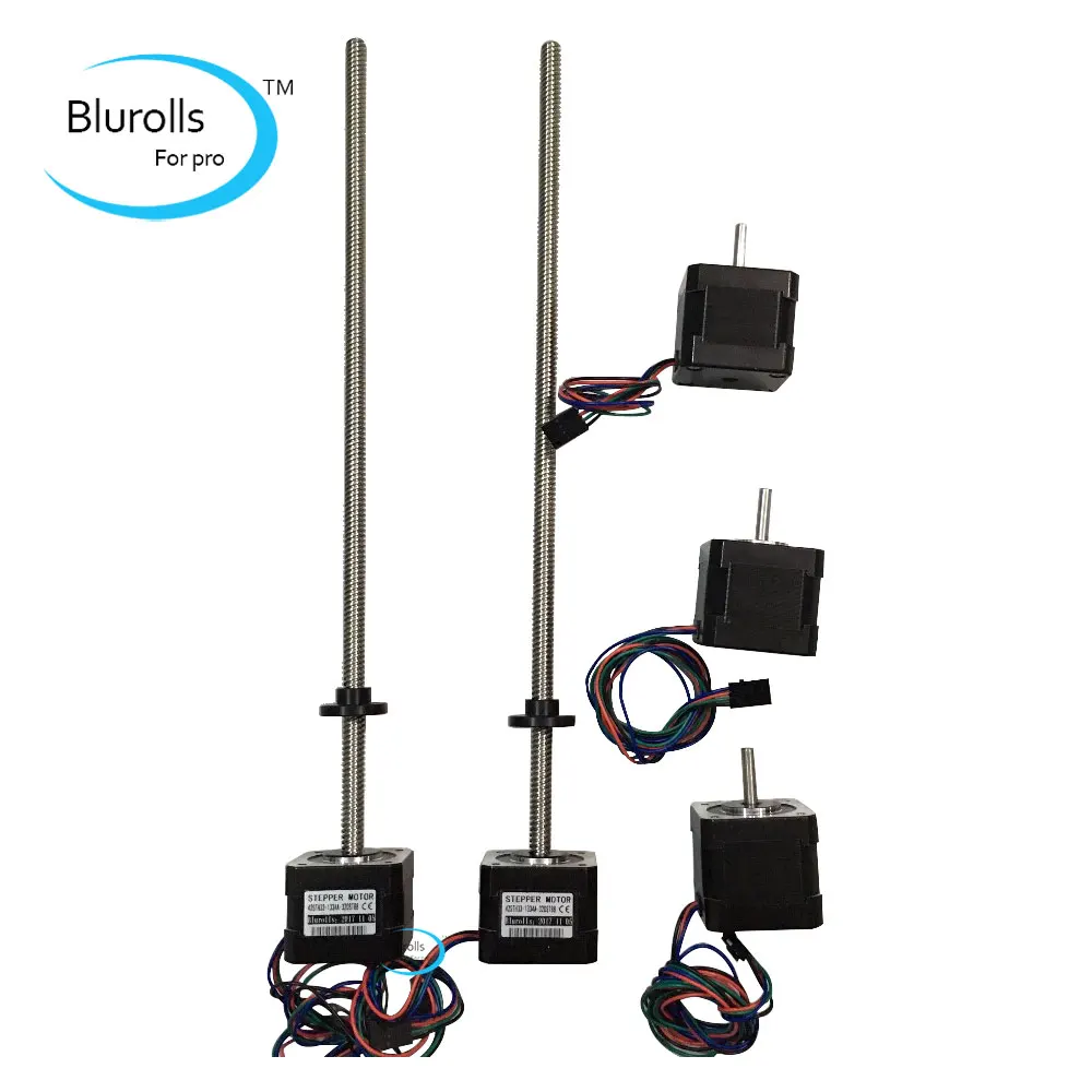 

Reprap Prusa i3 MK2S MK3S MK3S+ 3d Printer 42 Stepper Motor 320m L Z-Motor with Trapezoidal Lead Screw Motor for mini-Rambo