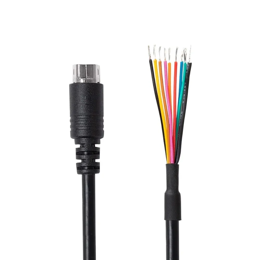 10-Pin Mini DIN to Bare Wires SCU-28 Yaesu Amplifier Cable for FTDX-10,FTDX-1200,FT-450,FT-950 Linear Amplifier Connection Cable