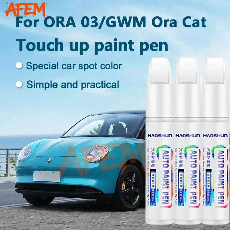 

Cat Car Touch Up Paint Scratch Removal Repair For GWM Ora Paint Car Paint Protection Clear Coat Pen Dark Green Black