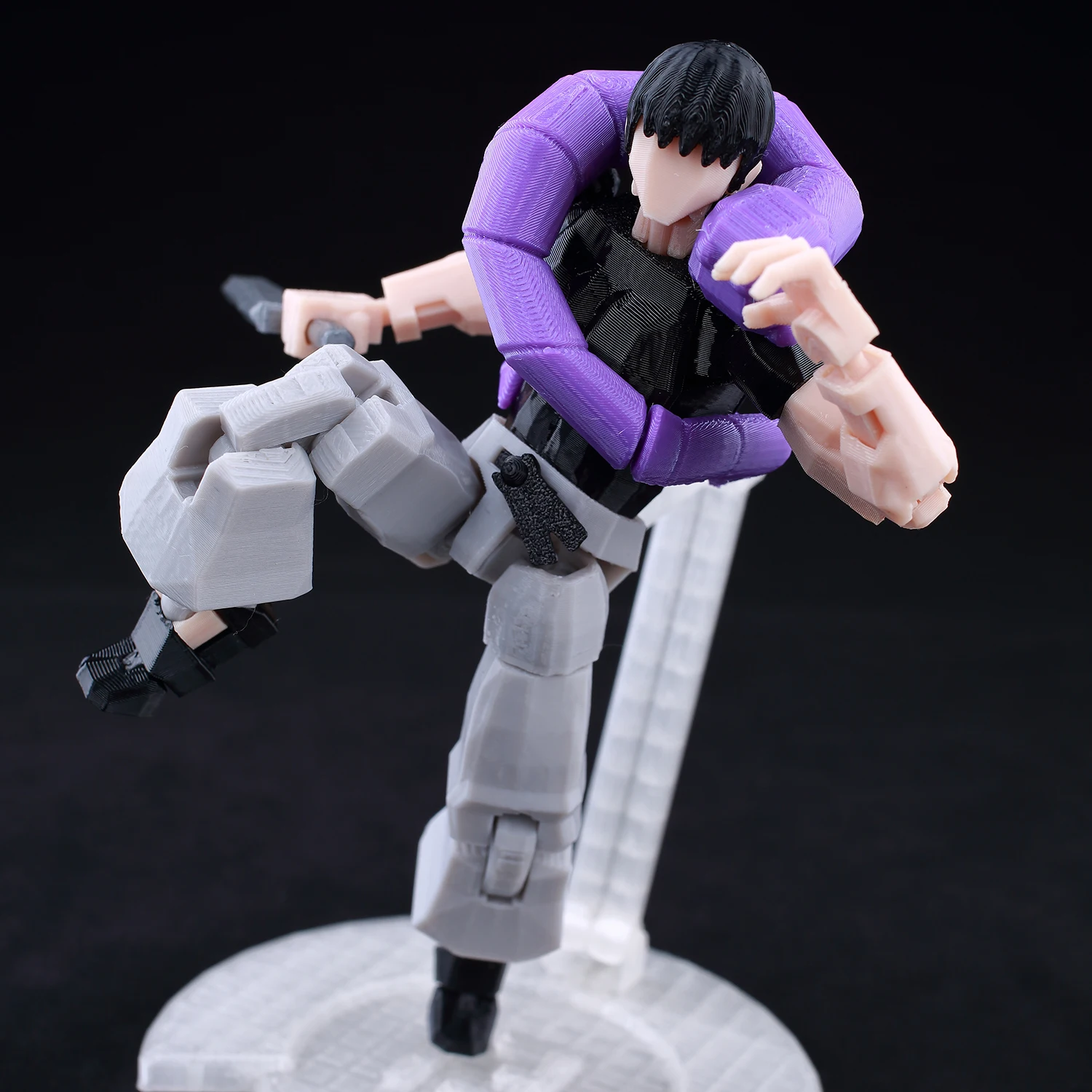 9L3D مطبوعة Lucky13 الدمية 13 المانغا اليابانية Jujutsu Kaisen Fushiguro Toji Shapeshift عمل أرقام المعرضة نموذج اللعب الهدايا
