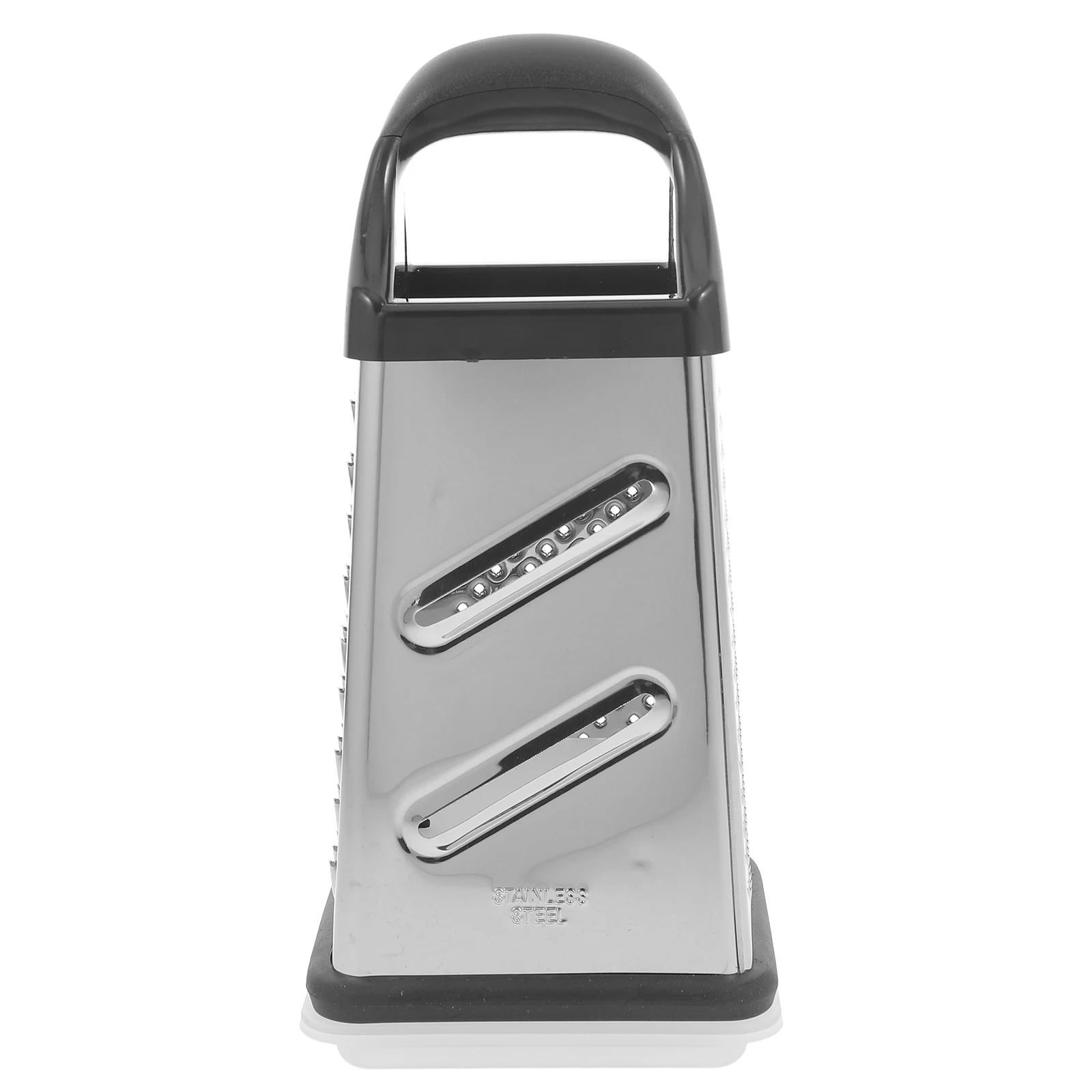 

4-Side Box Stainless Steel Vegetable Cheese Hand Slicer Multi-Function Gadget Non-Slip Handle Food Grater With Storage Vegetable