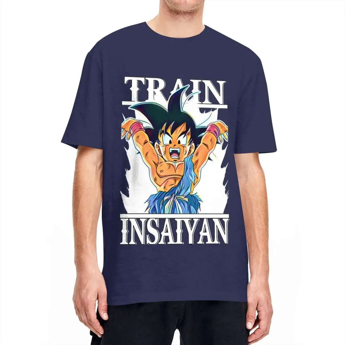 Train Insaiyan Kid Gt Goku Spirit Bomb Dragon Ball Z T-Shirts Men Women Casual Cotton Tees Crew Neck T Shirts Gift Idea Clothing