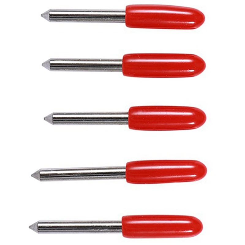 Cuchilla de corte de carburo de tungsteno para máquina de corte Roland, herramienta de corte de vinilo, alta dureza, 45 grados, 6 piezas
