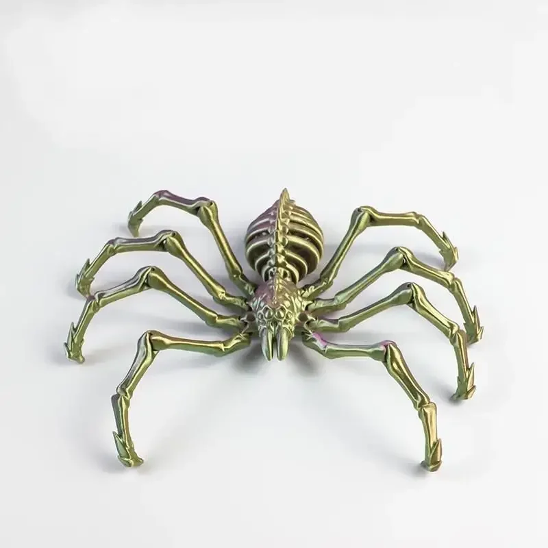 Creative 3D Printed Spider Simulation Toy, Movable Joints, Movable Joints, Model, Desktop Decoration, Collection Ornaments, Gift