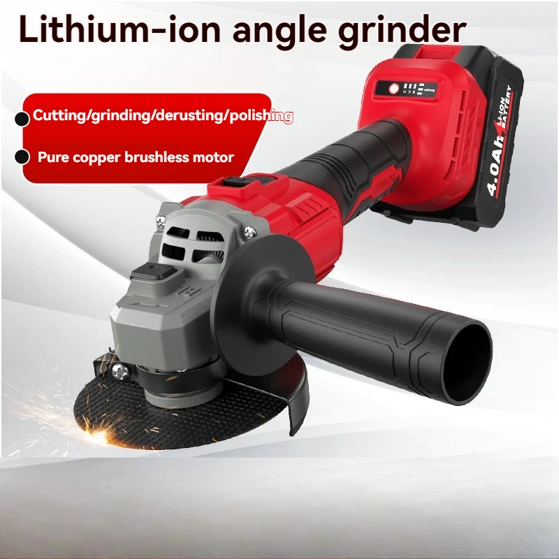 

Electric Brushless Angle Grinder Three Speed Variable Speed Rechargeable Cutting Tool Suitable For Makita Battery Interface