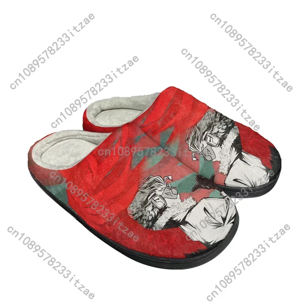 Cartoon Animation Hawks Hot Cotton Slippers Mens Womens Teenager Latest Bedroom Plush Indoor Keep Warm Shoes Thermal Slipper