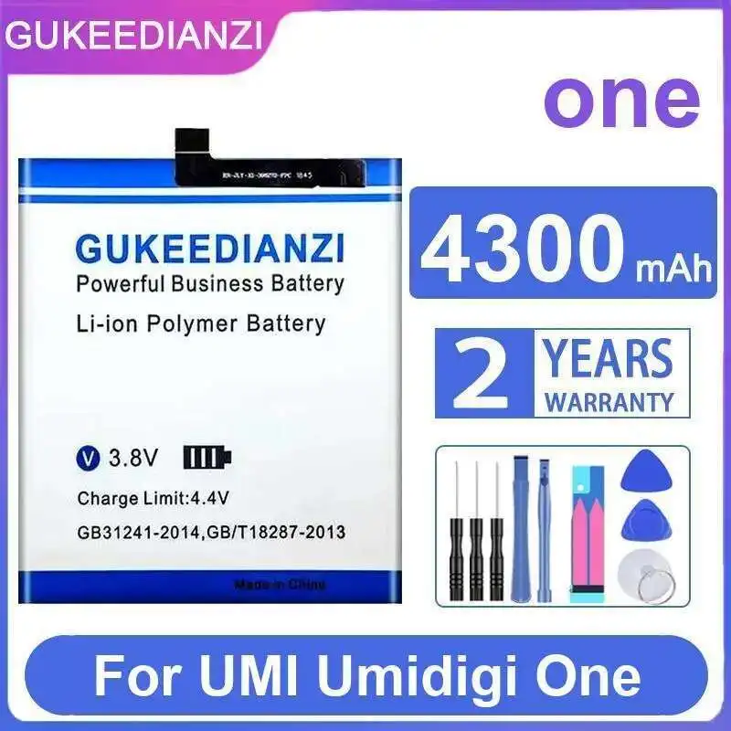 

Mobile Phone Battery For Umi Umidigi One High Capacity 4300Mah