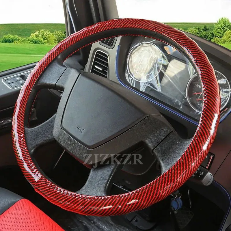 Truck Lorry Bus Car Steering Wheel Cover Breathable and Wear-resistant for Foton Hyundai Isuzu MAN Benz Shacman Sinotruk Howo