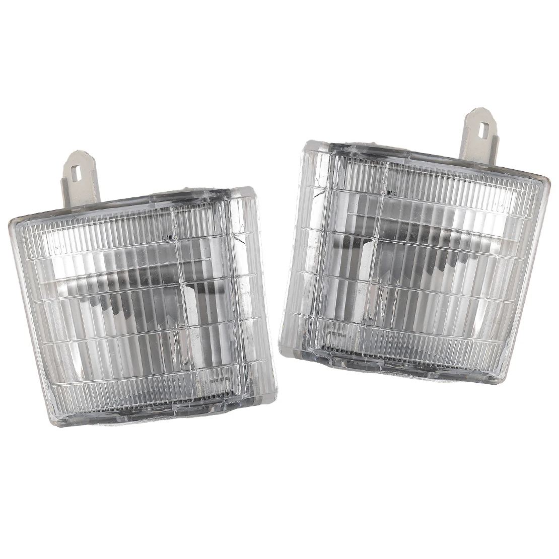 

1 Pair Front Side Corner Clearance Light Lamp Housing Cover Fit for Mitsubishi Fuso FE FG 1995-1999 2000 2001 2002 2003 2004