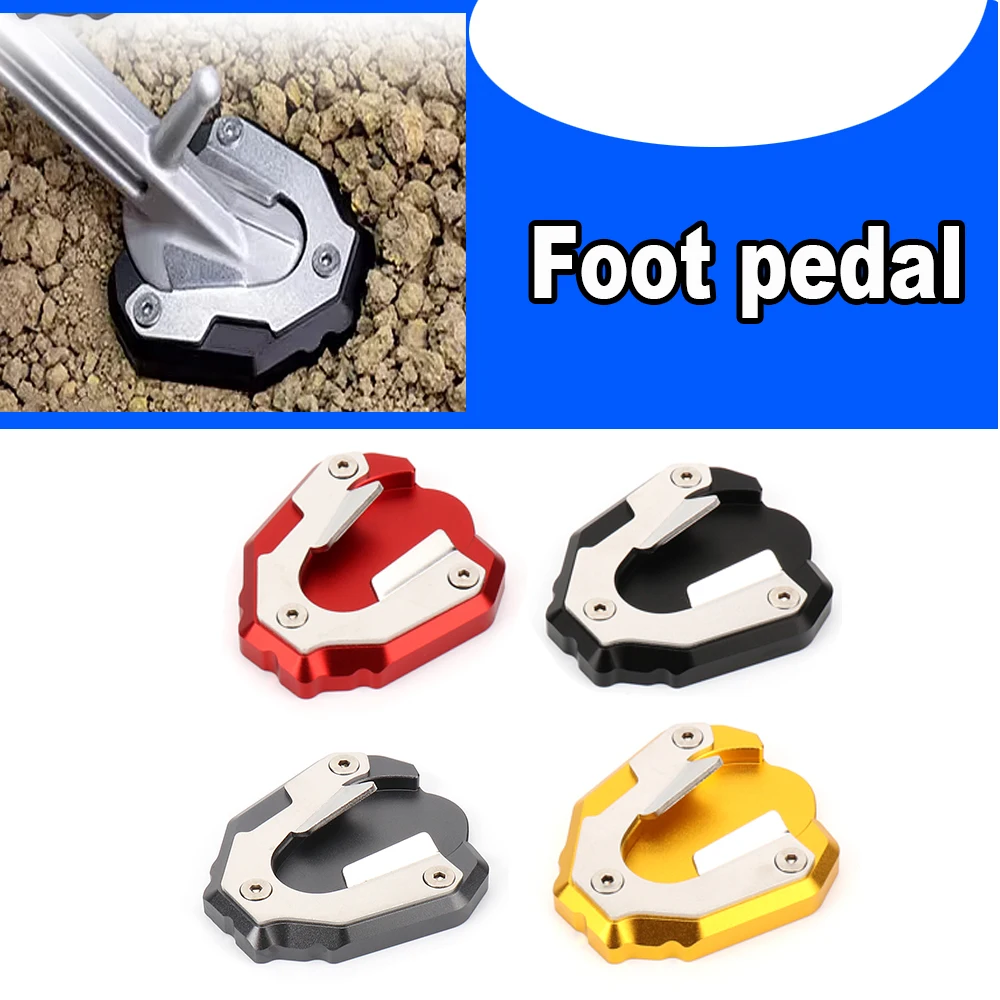

NEW Motorcycle Accessories Kickstand Extender Foot Side Stand Extension Pad Support Plate For TIGER 1200 GT Pro 2023 2024 2025